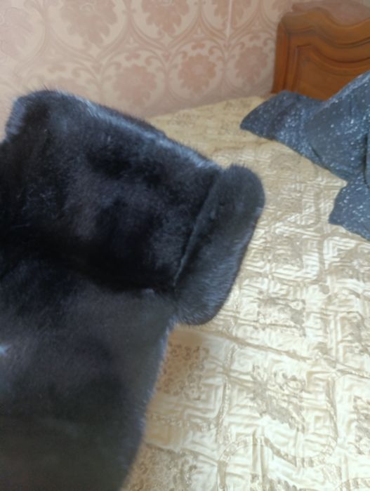 Шапка ушанка финская норка из Новосибирска обсалютно новая звоните узн