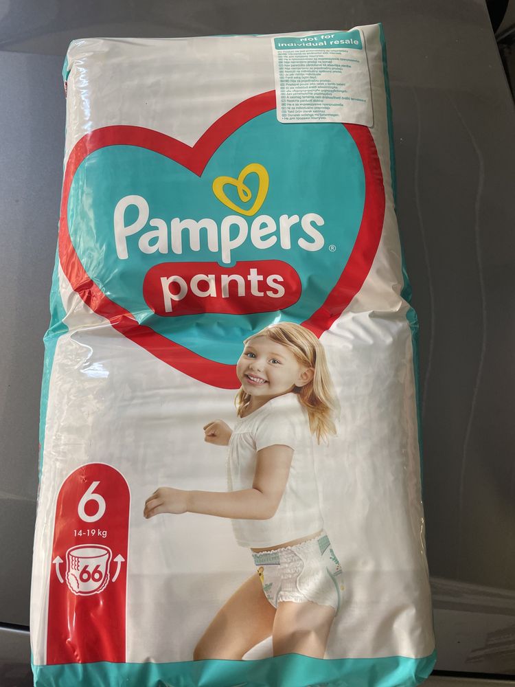 Бебешки гащички Pampers pants 6