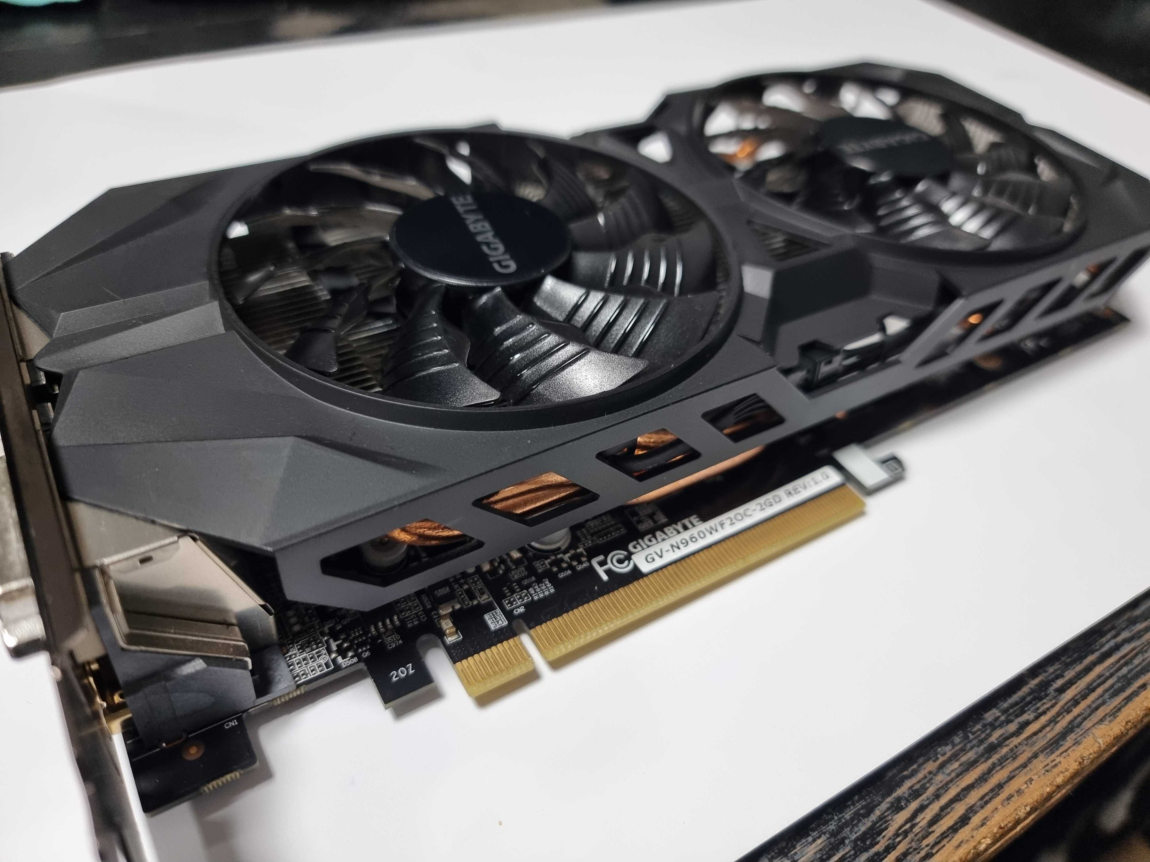 Gigabyte GTX-960 GDDR5 2048MB , DVI, HDMI, 3 x DisplayPort
