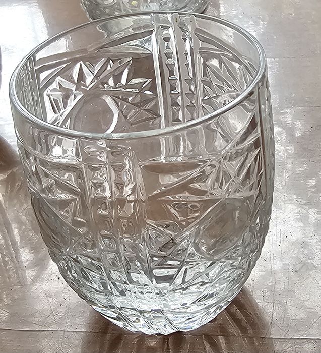 Pahare de cristal(rubin)