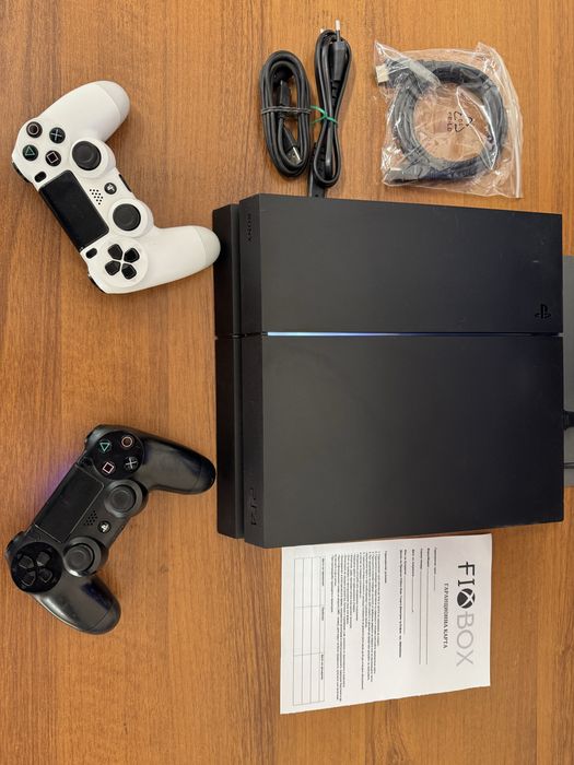 PS4 500gb с гаранция Fifa 26 minecraft Spiderman GTA Mario Playstation