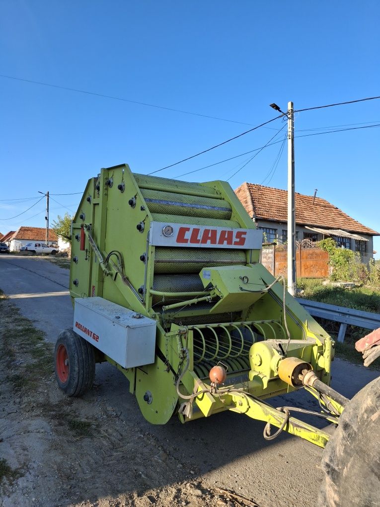 Vând presa de balotat, balotiera CLAAS ROLLANT 62