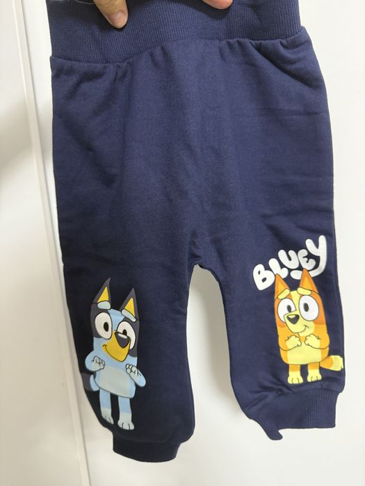 Set pantaloni si bluza bebelusi Bluey
