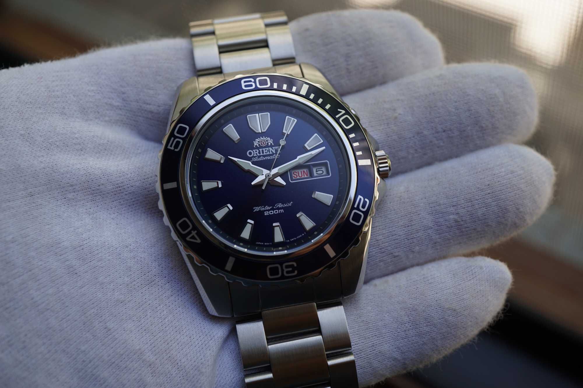 ORIENT Mako XL син цифер