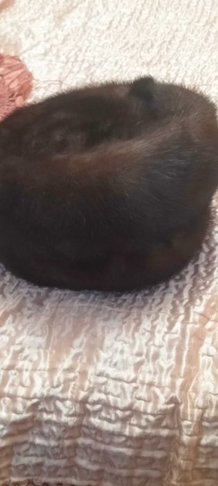 Норковая шапка для реставрации