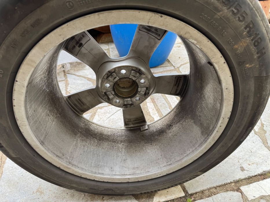 4бр. оригинални джанти 18цола с гуми