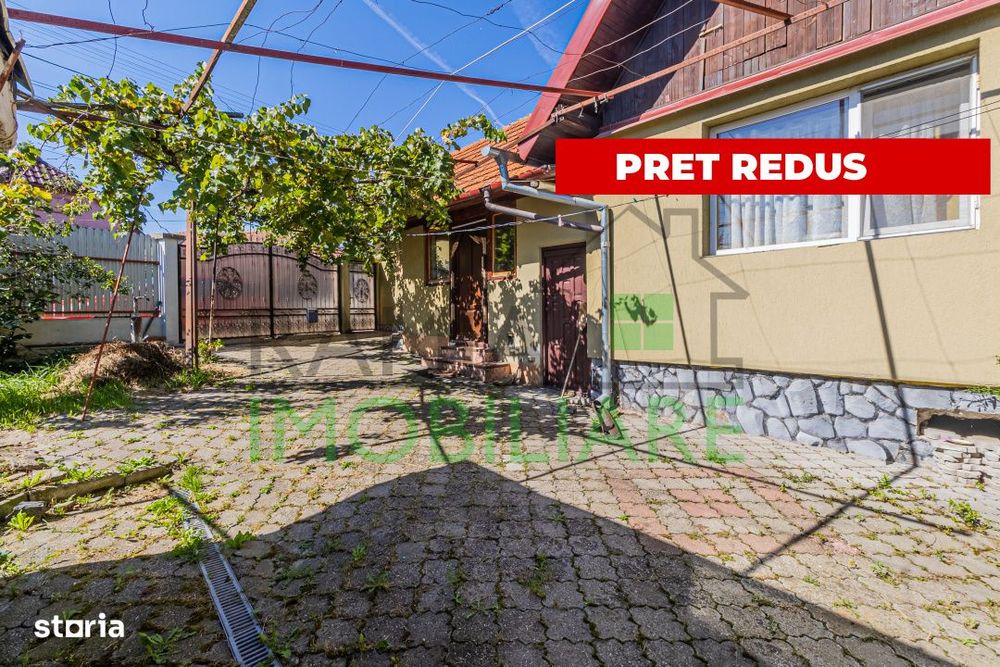 Casa primitoare in Satulung, Sacele –curte generoasa si garaj, aproa