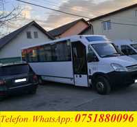 Microbus Iveco, an 2008, clima, 33 locuri, 2 sirocouri, stare perfecta