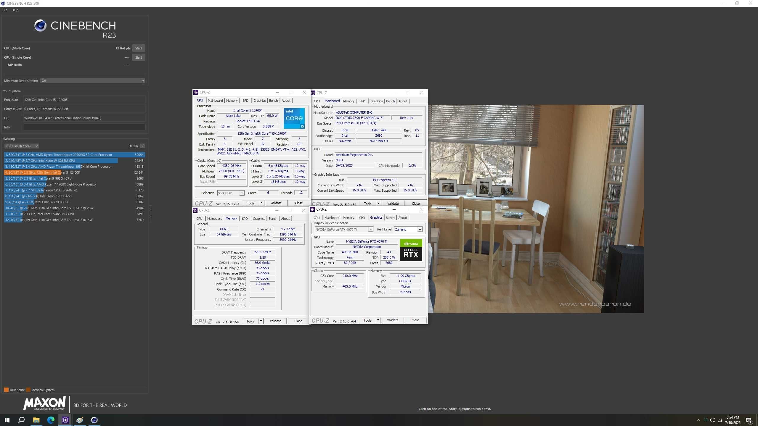 Intel Core i5 12400F, 6-ядрен, LGA 1700