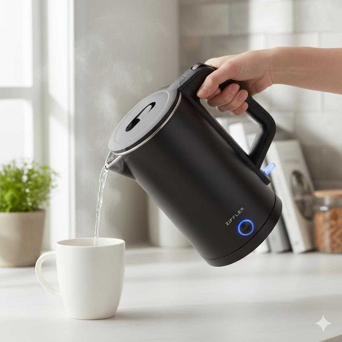 Электрочайник Ziffler  ZFK-D02 — Лучшая Цена