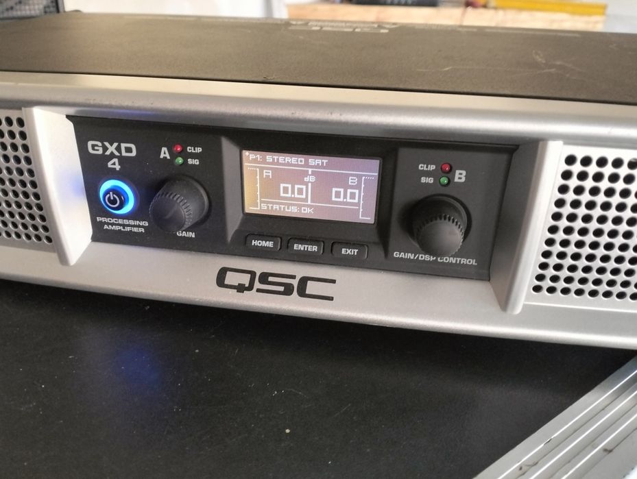 Qsc gxd4 amplificator schimb cu telefon!