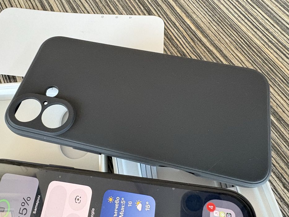 iPhone 16 Plus - 100% батерия, в гаранция