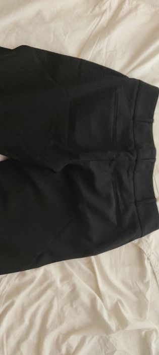 Панталон Hugo boss, вълна, черен