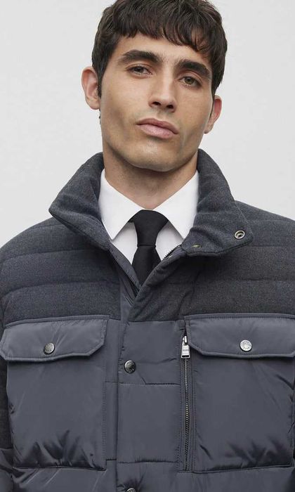 BOSS мужская зимняя куртка РАЗМЕР 54