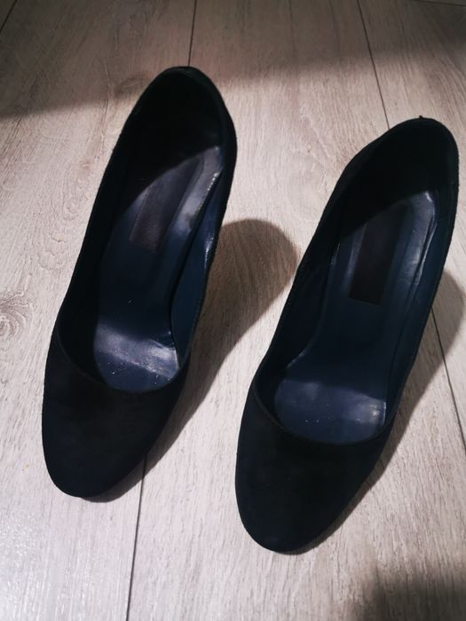 Pantofi piele naturala întoarsă