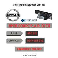 Carlige remorcare Nissan omologate si durabile