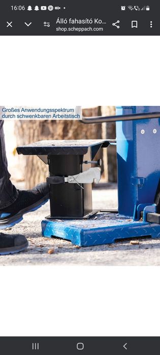 Vând despicator lemne 12 tone/ Masina de crăpat lemne 12 tone