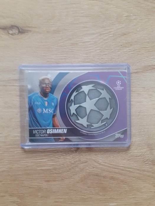 Topps Victor Oshimen SSC NAPOLI relic