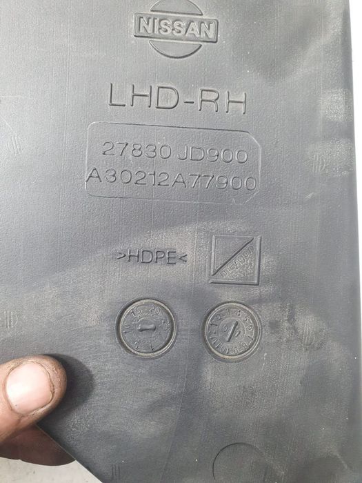 Conducta aer 27830jd900 1.5 dci K9K Nissan Qashqai 1 J10  [din 2007 pana  2010]