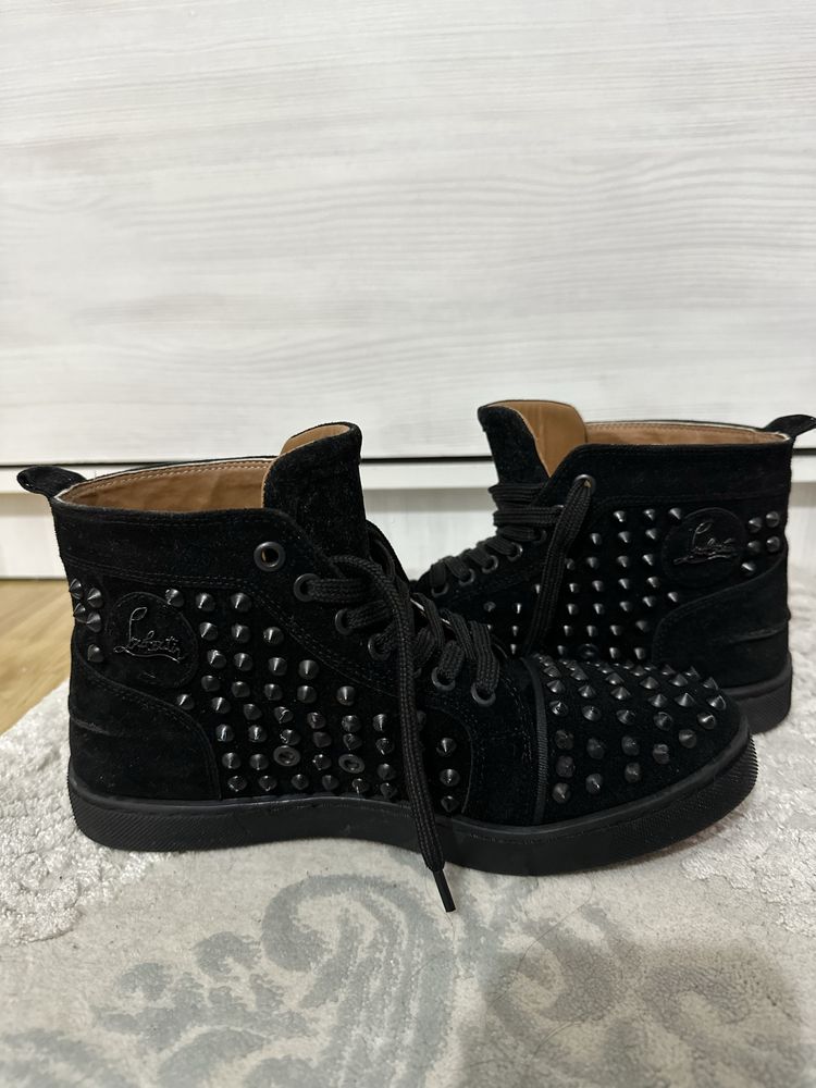 Christian Loubutin Louis Spikes Sneakers