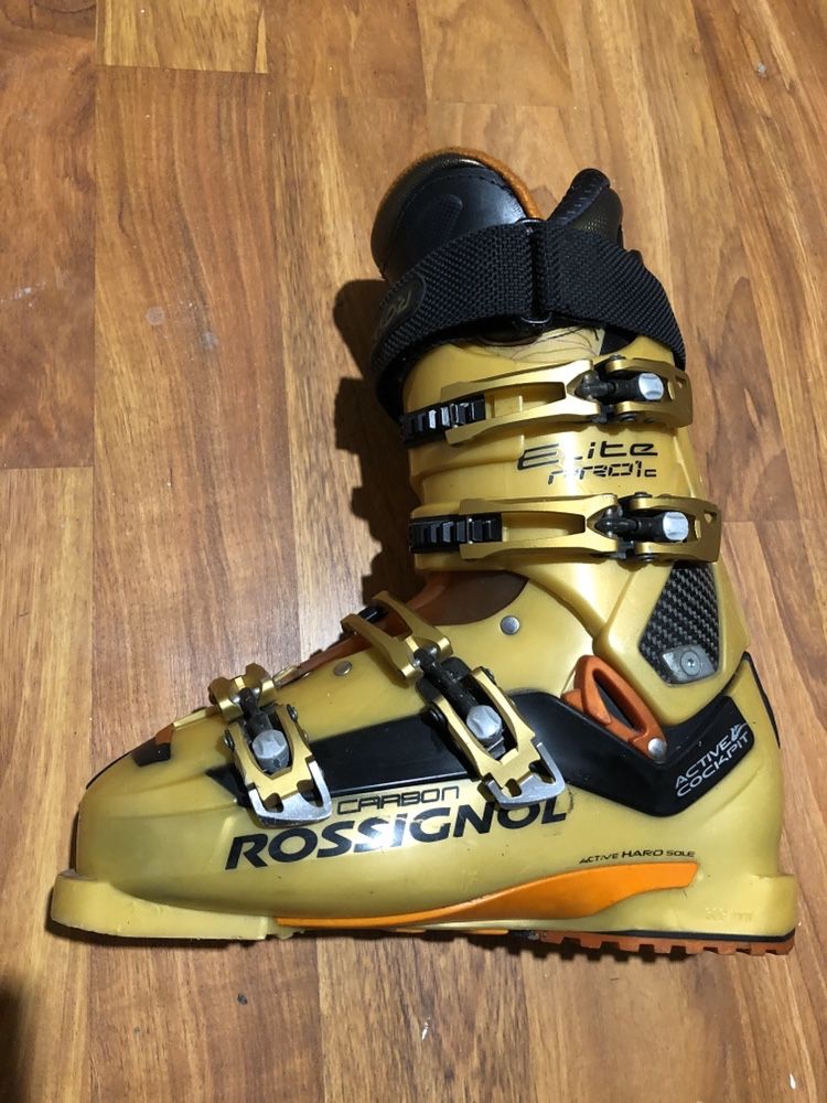 Clapari Rossignol Elite Pro 1 LTD Ski Boots marime 39 / 40 gold aurii