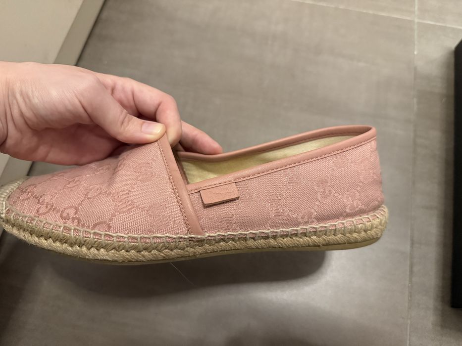 Vand espadrile Gucci originale marimea 38 1/2