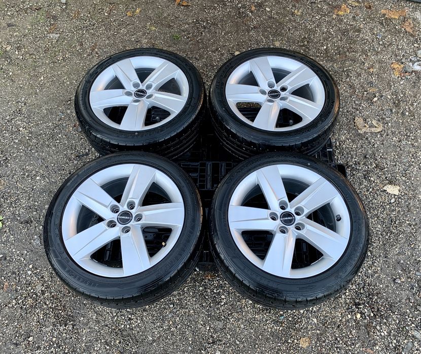 4бр.Алуминиеви джанти 16" 5x100+ГУМИ 215/45/16 за Skoda Fabia,Vw Polo