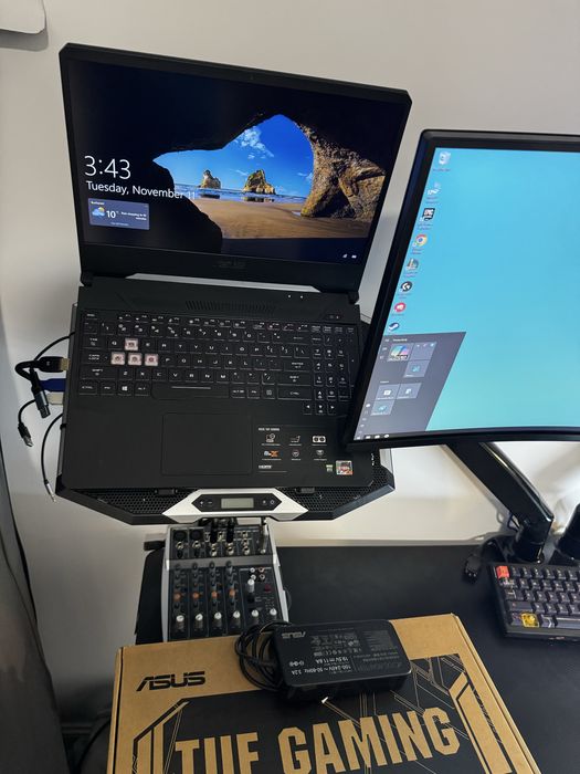 Laptop gaming Asus TUF 505DV - Ryzen 7 3750H - RTX2060 - 16gb Ram