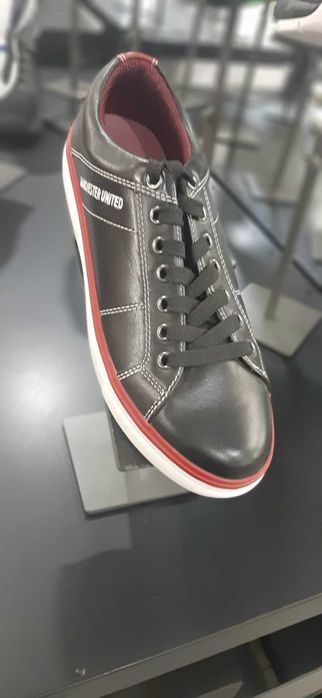 89лв.-Manchester-мъжки сникърси естествена кожа