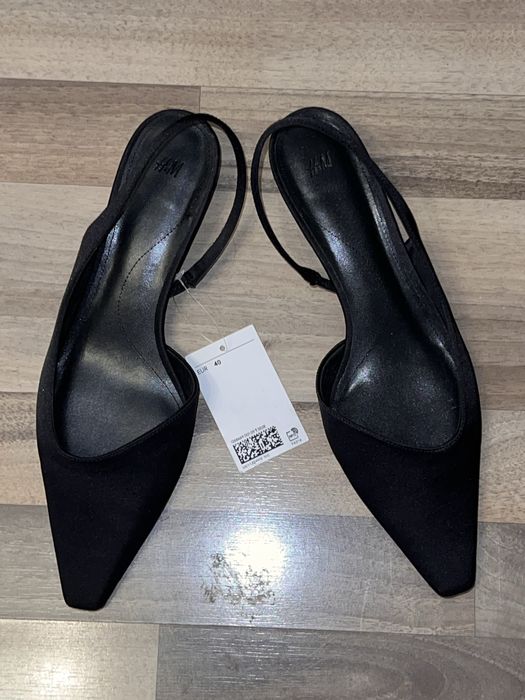 Sandale H&M nr. 40 cu toc kitten