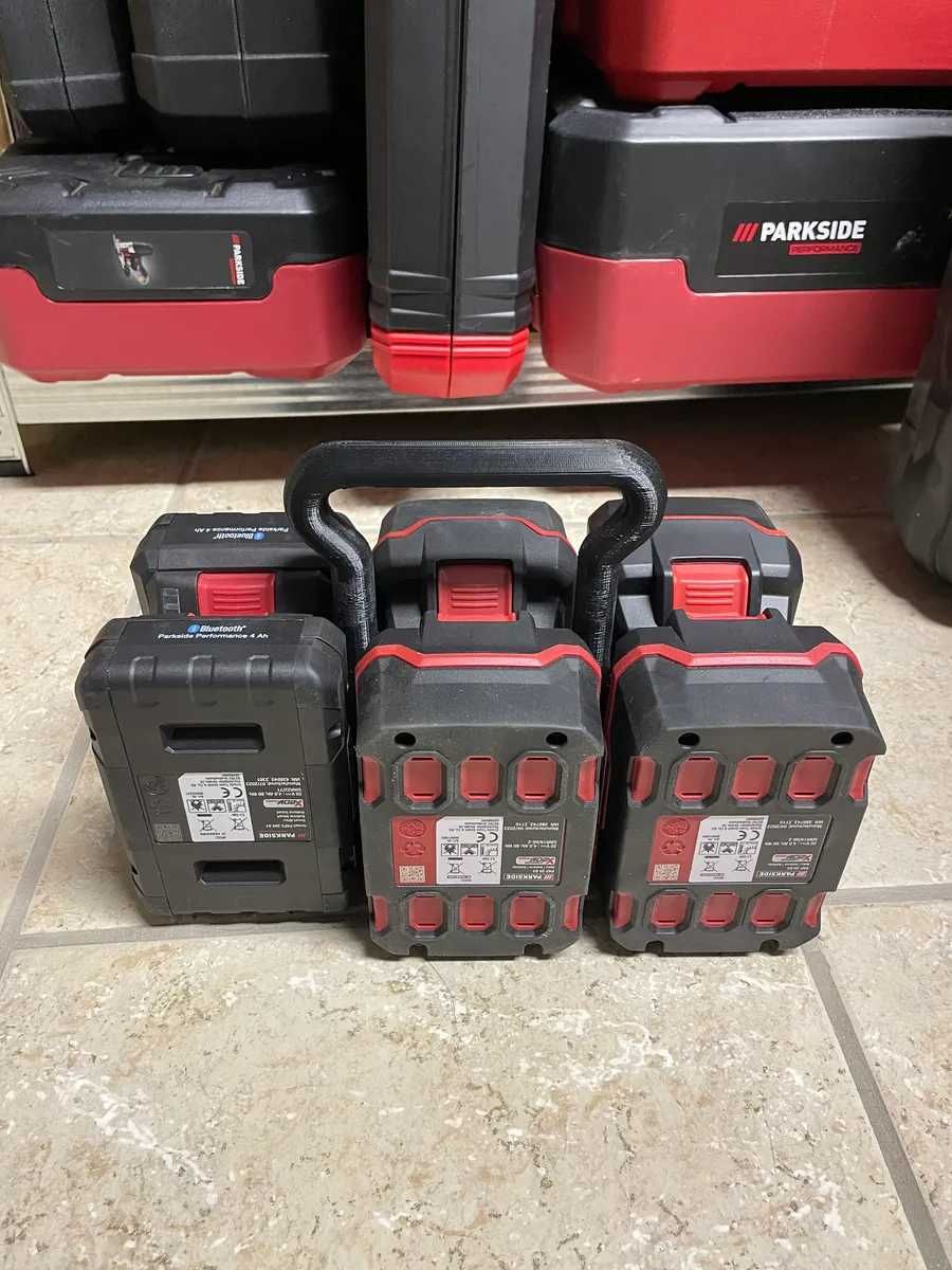 Преносими държачи за батерии DeWalt, Makita, Bosch, Parkside и др.