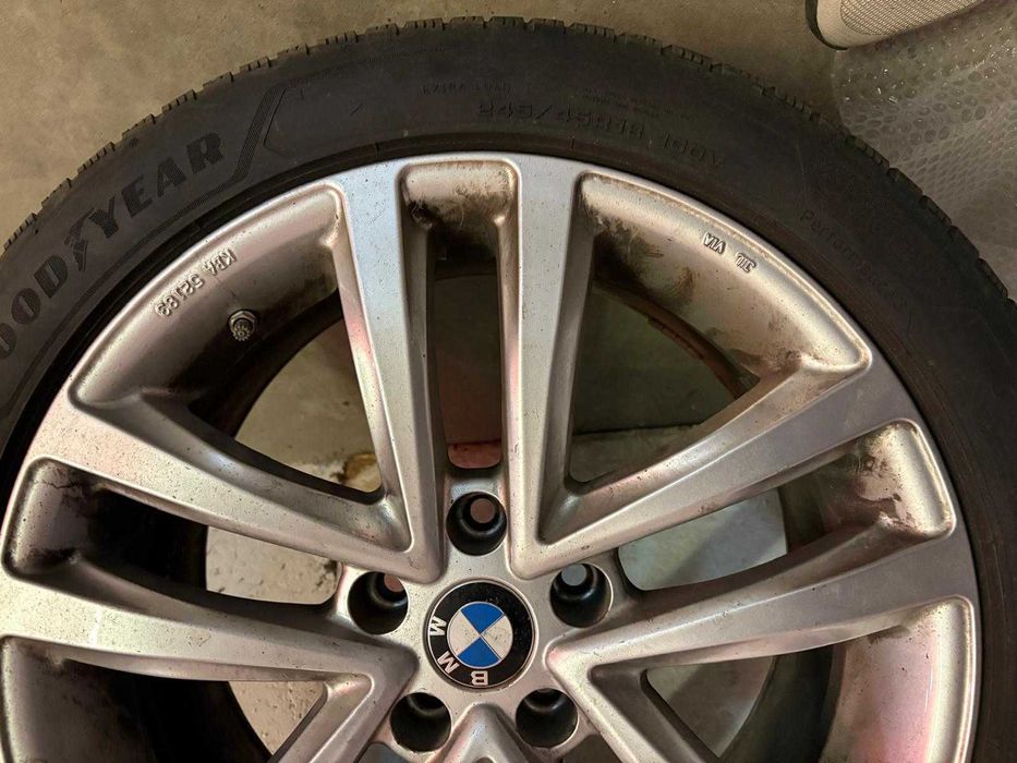 BMW 520 Jante Originale și Anvelope Iarnă Good Year 245/45 R18 H 2018
