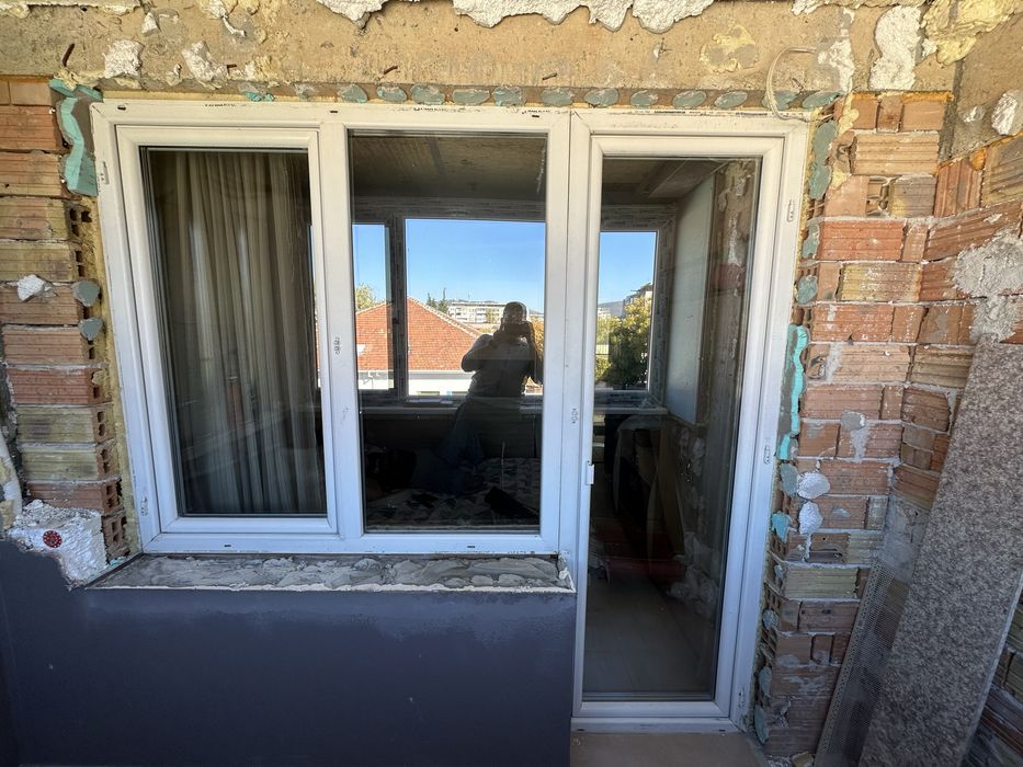 PVC дограма бяла