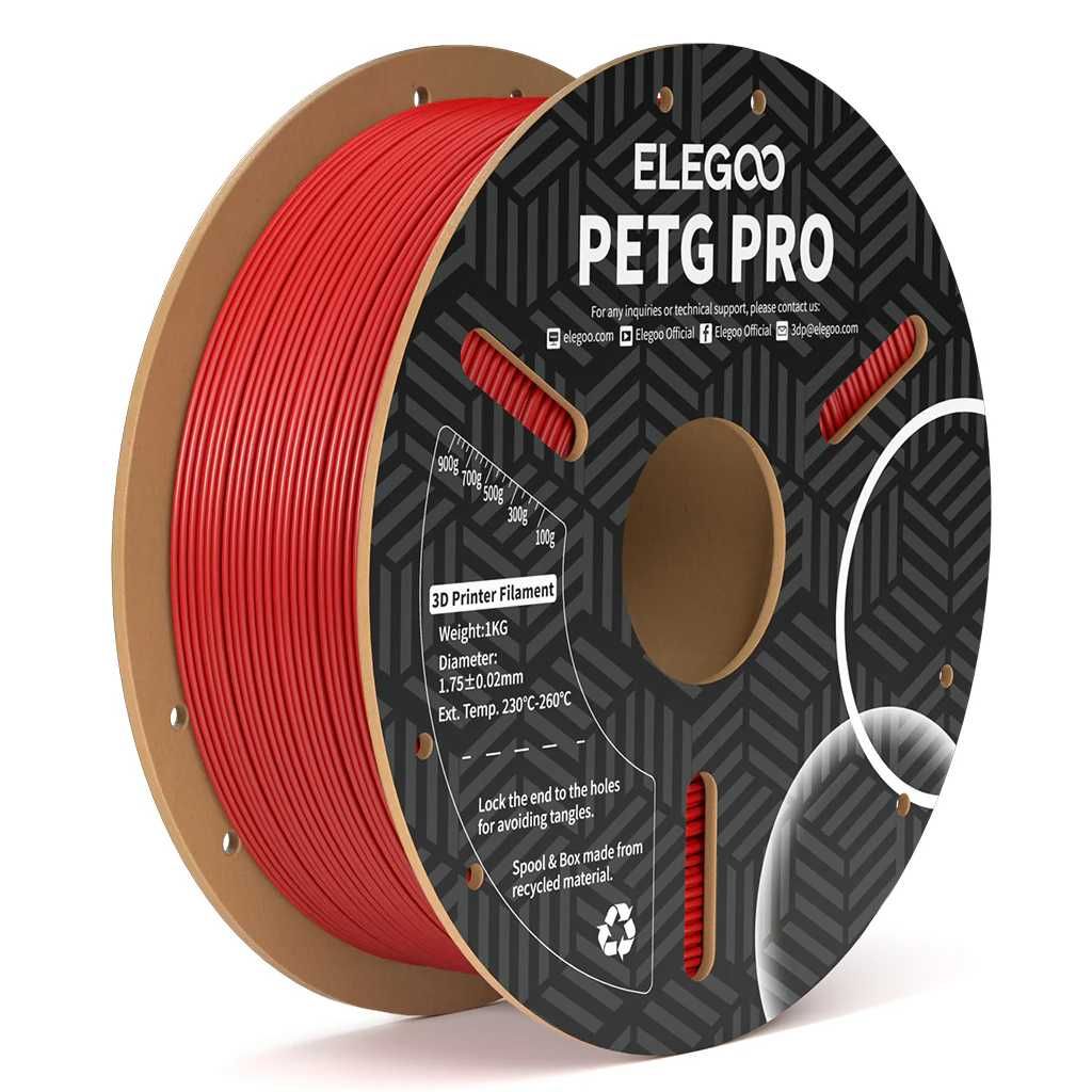 ELEGOO Филамент за 3D принтер PLA, PETG, ABS, ASA