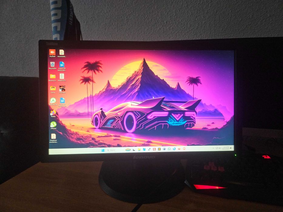 Monitor Lenovo thinkvision lt2013p 19,5” hd+ EXCELENT