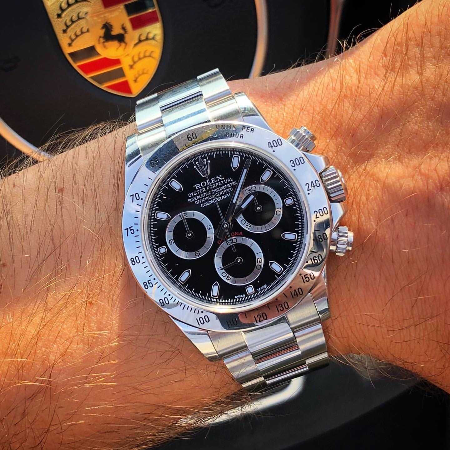 Часовници Rolex Daytona сребристо
