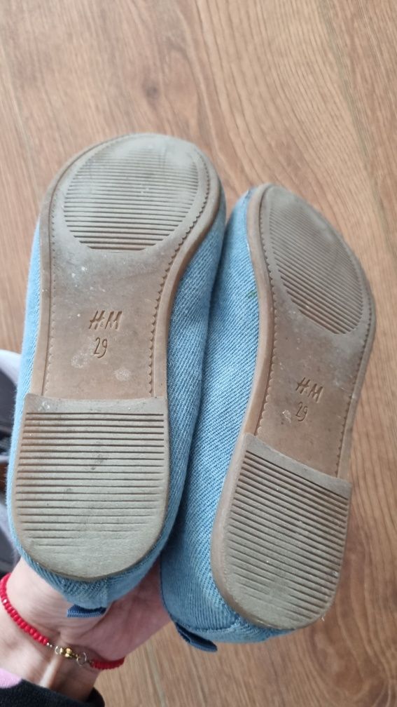 Балеринки от деним H&M
