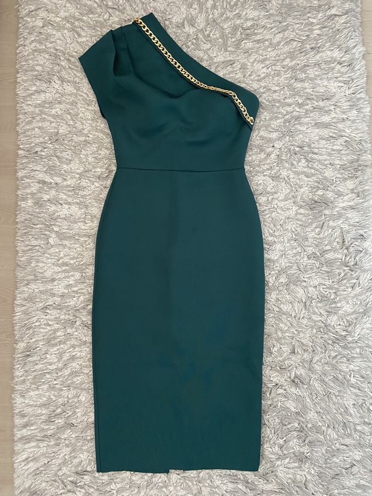 Rochie verde de ocazie
