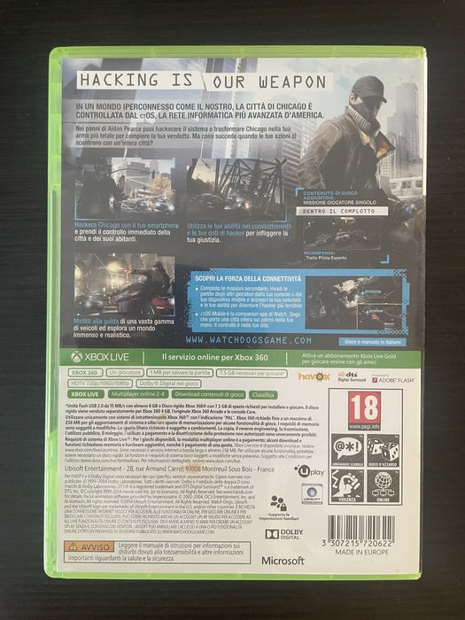Watch Dogs , joc pentru xbox 360