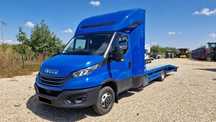 Iveco DAILY 50C18 3.0D 175 CP  PLATFORMA TRANSPORT AUTO CABINA DE  DORMIT EURO 6 IVECO DAILY 50C18 3.0D 175 CP  platforma transport auto