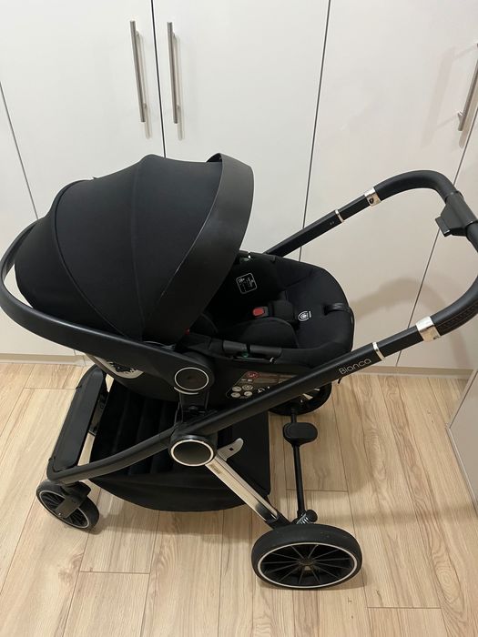 Бебешка количка 3в1 Lorelli Bianca, Grey