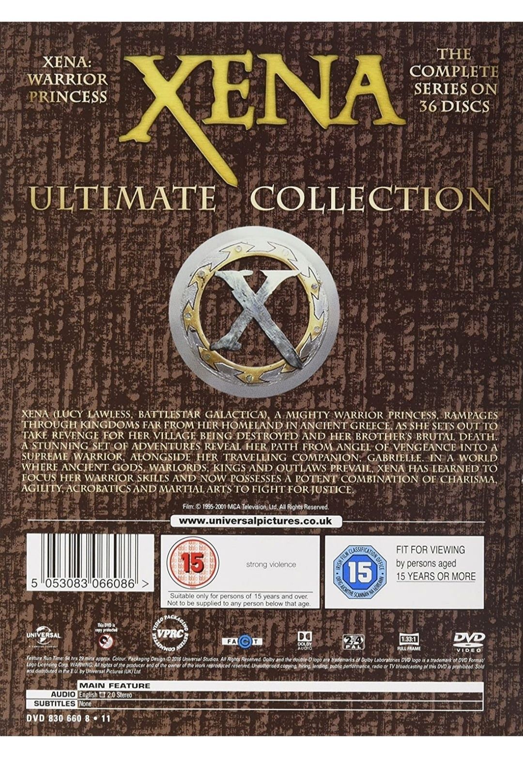 FILM SERIAL Xena Warrior Princess Ultimate Collection 1-6 Original