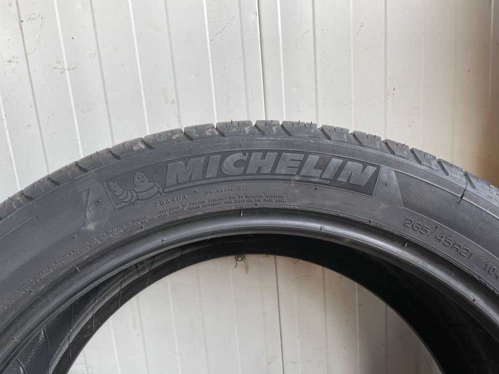 265/45/21 Michelin Latitude, 4бр, 6мм, ДОТ 2020/2018