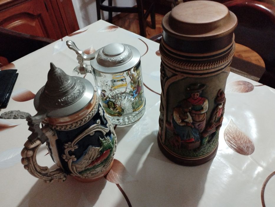 Немски халби 1 л и 500 5 бр нови