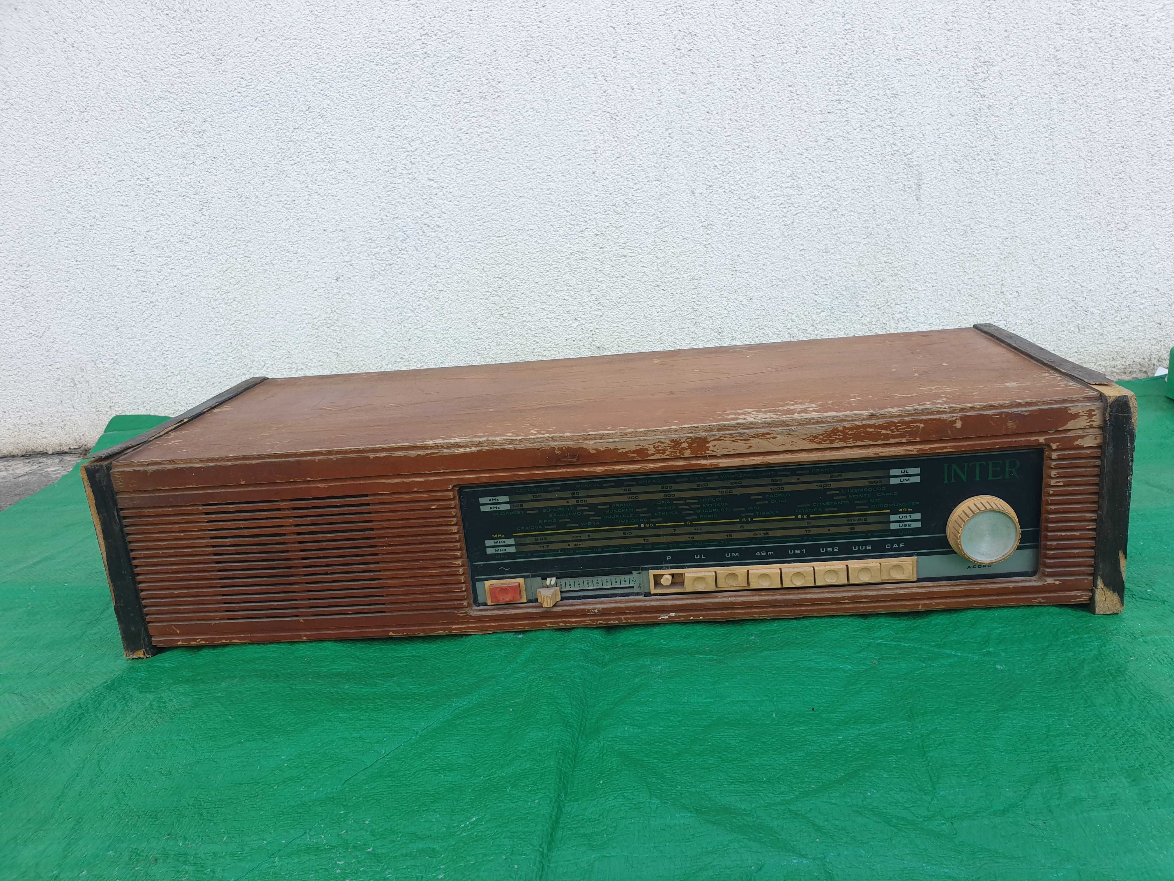 Radio INTER model,RST 6-78,fabricat la Electronica; București in 1978