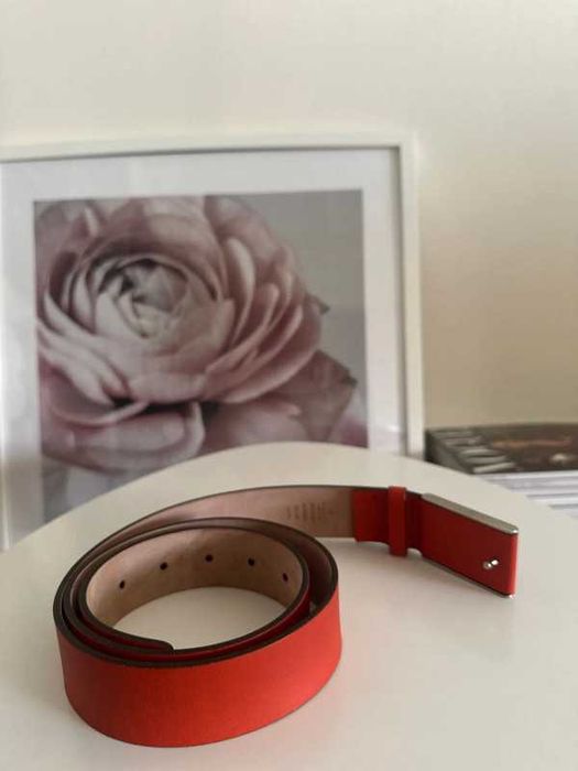 Curea unisex GUCCI Orange Silver Leather