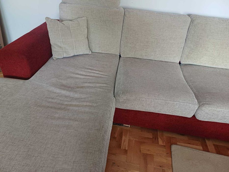 Ъглов диван - ъгъл и тройка