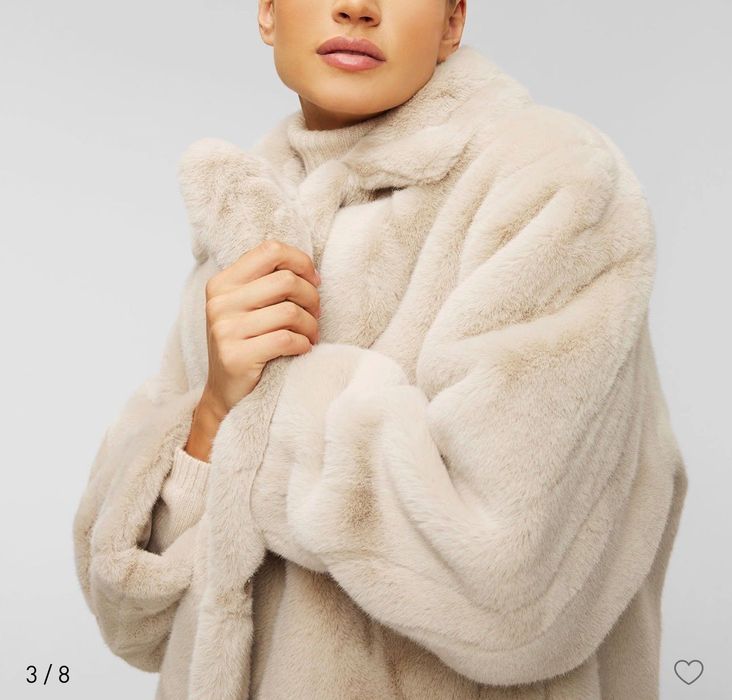 Haină de blană talie unică