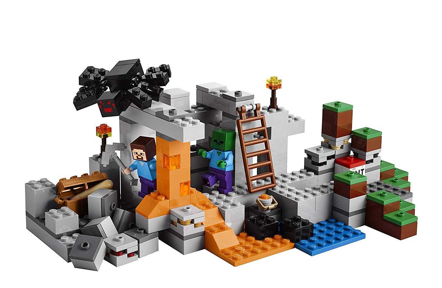 Конструктор Lego Minecraft - Пещерата (21113)