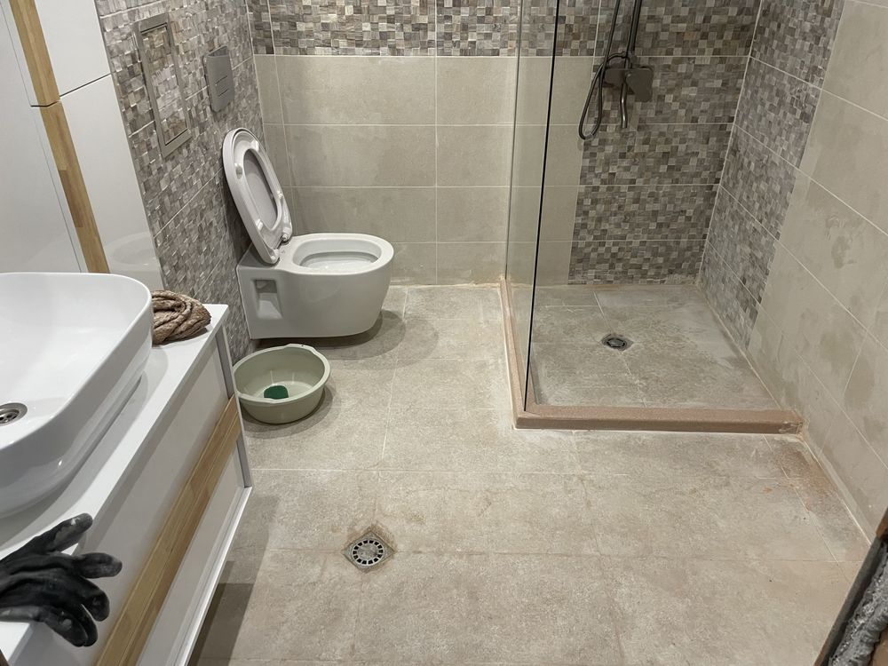 Ремонт на баня и тоалетна,лепене на гранитогрес,фаянс,теракот и плочки